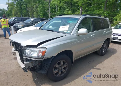 2007 Toyota Highlander Sport из США, поврежденный, VIN JTEHP21A970198293